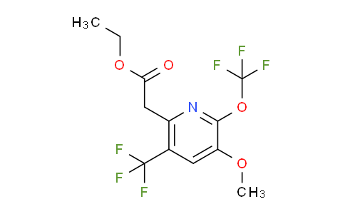 AM149367 | 1806017-36-6 | Ethyl 3-methoxy-2-(trifluoromethoxy)-5-(trifluoromethyl)pyridine-6-acetate