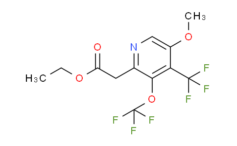 AM149372 | 1806746-19-9 | Ethyl 5-methoxy-3-(trifluoromethoxy)-4-(trifluoromethyl)pyridine-2-acetate