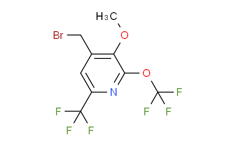 AM149373 | 1804634-67-0 | 4-(Bromomethyl)-3-methoxy-2-(trifluoromethoxy)-6-(trifluoromethyl)pyridine