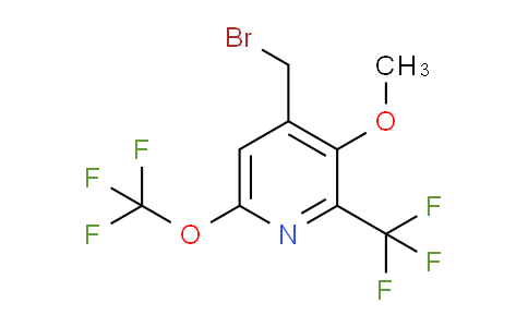 AM149375 | 1804944-62-4 | 4-(Bromomethyl)-3-methoxy-6-(trifluoromethoxy)-2-(trifluoromethyl)pyridine