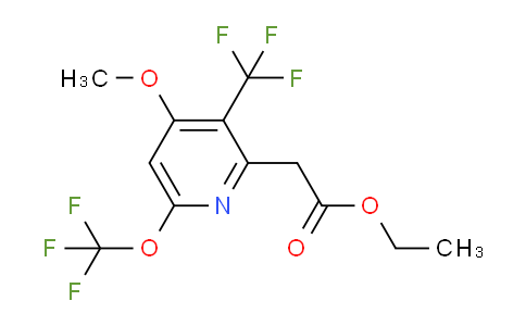 AM149376 | 1806754-21-1 | Ethyl 4-methoxy-6-(trifluoromethoxy)-3-(trifluoromethyl)pyridine-2-acetate