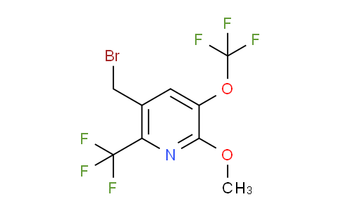 AM149377 | 1806756-42-2 | 5-(Bromomethyl)-2-methoxy-3-(trifluoromethoxy)-6-(trifluoromethyl)pyridine