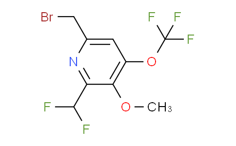 AM149378 | 1804768-87-3 | 6-(Bromomethyl)-2-(difluoromethyl)-3-methoxy-4-(trifluoromethoxy)pyridine