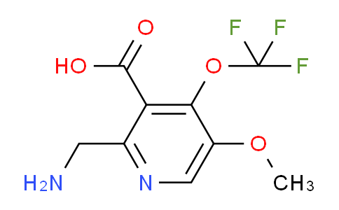 AM149380 | 1806066-73-8 | 2-(Aminomethyl)-5-methoxy-4-(trifluoromethoxy)pyridine-3-carboxylic acid