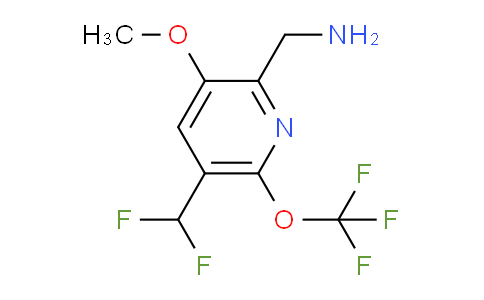 AM149381 | 1806753-45-6 | 2-(Aminomethyl)-5-(difluoromethyl)-3-methoxy-6-(trifluoromethoxy)pyridine