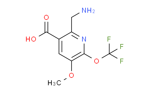 AM149382 | 1804627-45-9 | 2-(Aminomethyl)-5-methoxy-6-(trifluoromethoxy)pyridine-3-carboxylic acid