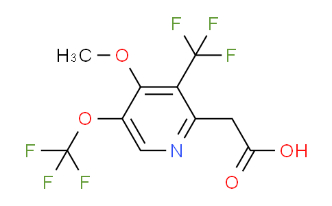 AM149383 | 1804937-73-2 | 4-Methoxy-5-(trifluoromethoxy)-3-(trifluoromethyl)pyridine-2-acetic acid