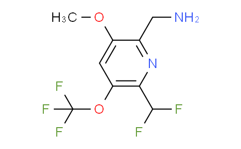 AM149385 | 1805111-71-0 | 2-(Aminomethyl)-6-(difluoromethyl)-3-methoxy-5-(trifluoromethoxy)pyridine