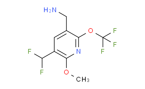 AM149393 | 1804795-15-0 | 3-(Aminomethyl)-5-(difluoromethyl)-6-methoxy-2-(trifluoromethoxy)pyridine