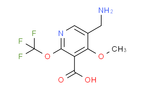 5-(Aminomethyl)-4-methoxy-2-(trifluoromethoxy)pyridine-3-carboxylic acid