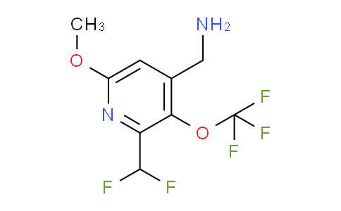 AM149399 | 1804898-39-2 | 4-(Aminomethyl)-2-(difluoromethyl)-6-methoxy-3-(trifluoromethoxy)pyridine