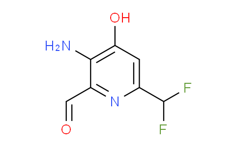 AM14940 | 1805953-35-8 | 3-Amino-6-(difluoromethyl)-4-hydroxypyridine-2-carboxaldehyde