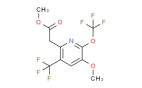 AM149408 | 1806745-70-9 | Methyl 3-methoxy-2-(trifluoromethoxy)-5-(trifluoromethyl)pyridine-6-acetate