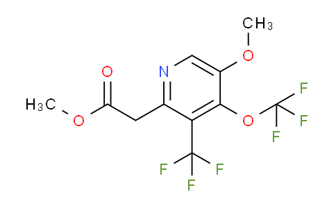 AM149413 | 1804937-91-4 | Methyl 5-methoxy-4-(trifluoromethoxy)-3-(trifluoromethyl)pyridine-2-acetate