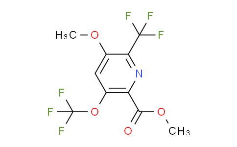 AM149433 | 1804946-51-7 | Methyl 3-methoxy-5-(trifluoromethoxy)-2-(trifluoromethyl)pyridine-6-carboxylate