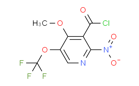 AM149434 | 1804623-85-5 | 4-Methoxy-2-nitro-5-(trifluoromethoxy)pyridine-3-carbonyl chloride