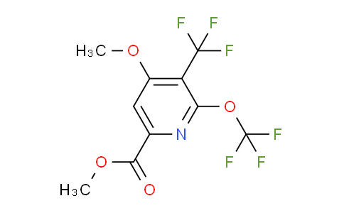 AM149436 | 1804937-44-7 | Methyl 4-methoxy-2-(trifluoromethoxy)-3-(trifluoromethyl)pyridine-6-carboxylate