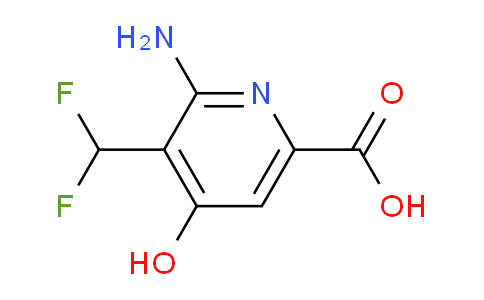 AM14944 | 1805953-38-1 | 2-Amino-3-(difluoromethyl)-4-hydroxypyridine-6-carboxylic acid