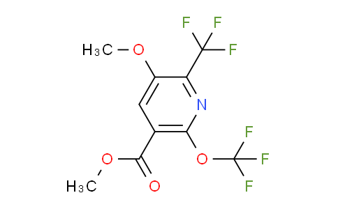 AM149442 | 1805102-19-5 | Methyl 3-methoxy-6-(trifluoromethoxy)-2-(trifluoromethyl)pyridine-5-carboxylate