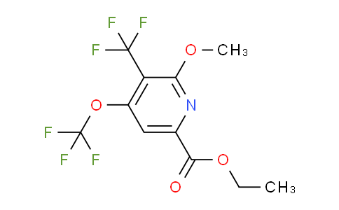 AM149447 | 1806754-72-2 | Ethyl 2-methoxy-4-(trifluoromethoxy)-3-(trifluoromethyl)pyridine-6-carboxylate