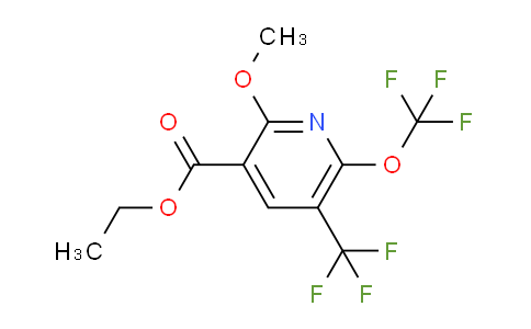 AM149455 | 1804937-69-6 | Ethyl 2-methoxy-6-(trifluoromethoxy)-5-(trifluoromethyl)pyridine-3-carboxylate