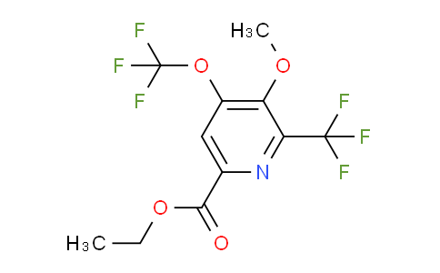 AM149461 | 1806173-04-5 | Ethyl 3-methoxy-4-(trifluoromethoxy)-2-(trifluoromethyl)pyridine-6-carboxylate