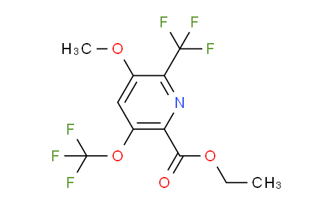 AM149464 | 1805074-09-2 | Ethyl 3-methoxy-5-(trifluoromethoxy)-2-(trifluoromethyl)pyridine-6-carboxylate