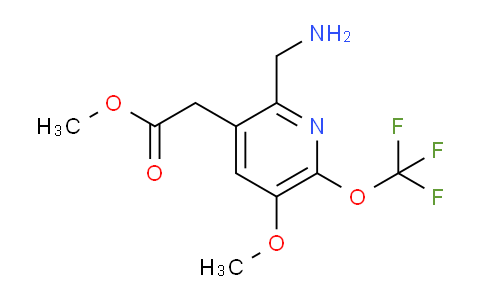 AM149468 | 1806764-27-1 | Methyl 2-(aminomethyl)-5-methoxy-6-(trifluoromethoxy)pyridine-3-acetate