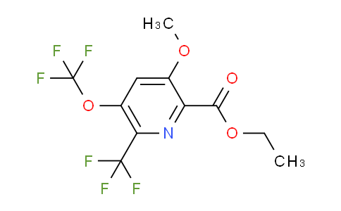 AM149470 | 1806016-52-3 | Ethyl 3-methoxy-5-(trifluoromethoxy)-6-(trifluoromethyl)pyridine-2-carboxylate