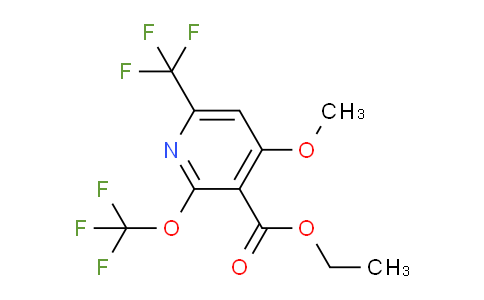 AM149472 | 1806262-36-1 | Ethyl 4-methoxy-2-(trifluoromethoxy)-6-(trifluoromethyl)pyridine-3-carboxylate