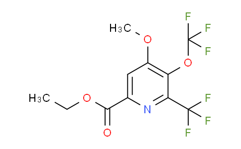 AM149474 | 1804483-75-7 | Ethyl 4-methoxy-3-(trifluoromethoxy)-2-(trifluoromethyl)pyridine-6-carboxylate