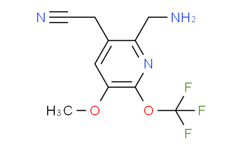 AM149478 | 1804626-58-1 | 2-(Aminomethyl)-5-methoxy-6-(trifluoromethoxy)pyridine-3-acetonitrile