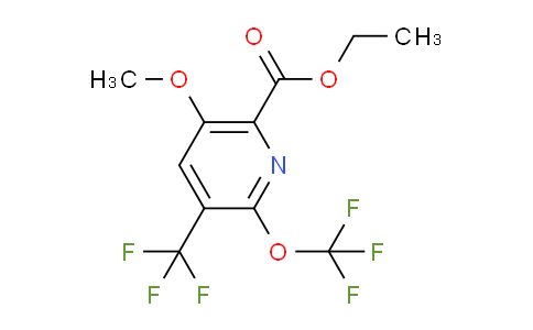 AM149479 | 1806753-21-8 | Ethyl 5-methoxy-2-(trifluoromethoxy)-3-(trifluoromethyl)pyridine-6-carboxylate