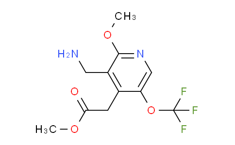 AM149483 | 1804767-49-4 | Methyl 3-(aminomethyl)-2-methoxy-5-(trifluoromethoxy)pyridine-4-acetate