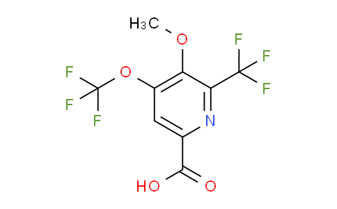 AM149485 | 1805101-41-0 | 3-Methoxy-4-(trifluoromethoxy)-2-(trifluoromethyl)pyridine-6-carboxylic acid