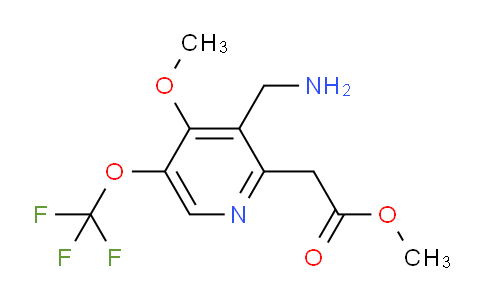 AM149487 | 1804767-60-9 | Methyl 3-(aminomethyl)-4-methoxy-5-(trifluoromethoxy)pyridine-2-acetate