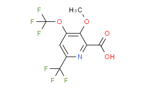 AM149489 | 1805072-12-1 | 3-Methoxy-4-(trifluoromethoxy)-6-(trifluoromethyl)pyridine-2-carboxylic acid