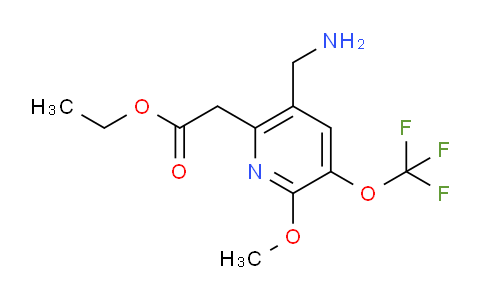 AM149491 | 1804629-62-6 | Ethyl 5-(aminomethyl)-2-methoxy-3-(trifluoromethoxy)pyridine-6-acetate