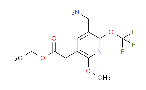 AM149493 | 1805021-60-6 | Ethyl 3-(aminomethyl)-6-methoxy-2-(trifluoromethoxy)pyridine-5-acetate