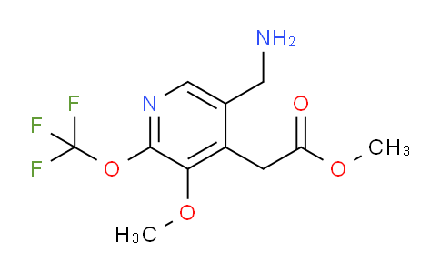 AM149494 | 1804767-71-2 | Methyl 5-(aminomethyl)-3-methoxy-2-(trifluoromethoxy)pyridine-4-acetate