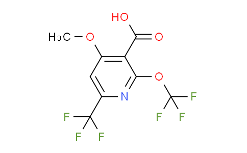 AM149496 | 1806769-37-8 | 4-Methoxy-2-(trifluoromethoxy)-6-(trifluoromethyl)pyridine-3-carboxylic acid