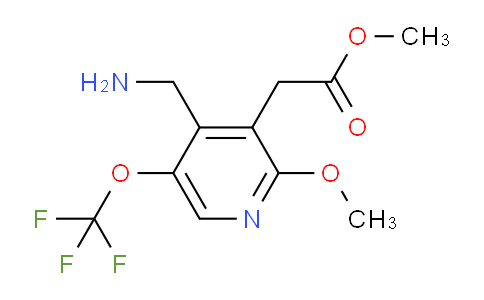 AM149498 | 1805020-87-4 | Methyl 4-(aminomethyl)-2-methoxy-5-(trifluoromethoxy)pyridine-3-acetate