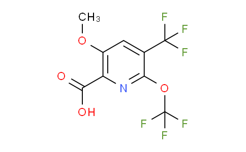 AM149500 | 1804937-15-2 | 5-Methoxy-2-(trifluoromethoxy)-3-(trifluoromethyl)pyridine-6-carboxylic acid