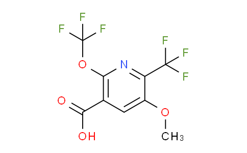 AM149502 | 1806769-45-8 | 3-Methoxy-6-(trifluoromethoxy)-2-(trifluoromethyl)pyridine-5-carboxylic acid