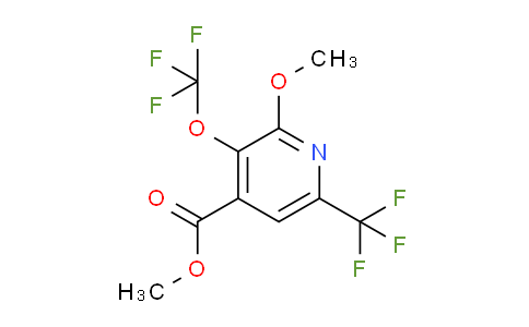 AM149504 | 1806006-33-6 | Methyl 2-methoxy-3-(trifluoromethoxy)-6-(trifluoromethyl)pyridine-4-carboxylate