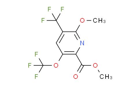 AM149509 | 1804946-25-5 | Methyl 2-methoxy-5-(trifluoromethoxy)-3-(trifluoromethyl)pyridine-6-carboxylate