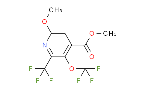 AM149512 | 1805101-58-9 | Methyl 6-methoxy-3-(trifluoromethoxy)-2-(trifluoromethyl)pyridine-4-carboxylate