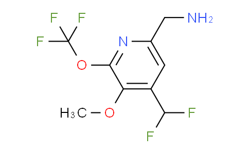 AM149524 | 1805017-53-1 | 6-(Aminomethyl)-4-(difluoromethyl)-3-methoxy-2-(trifluoromethoxy)pyridine