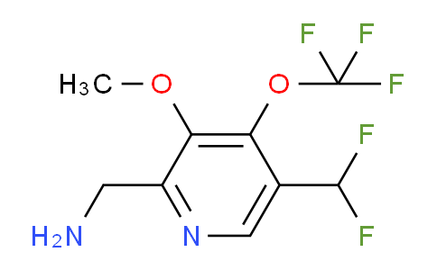 AM149526 | 1804352-22-4 | 2-(Aminomethyl)-5-(difluoromethyl)-3-methoxy-4-(trifluoromethoxy)pyridine