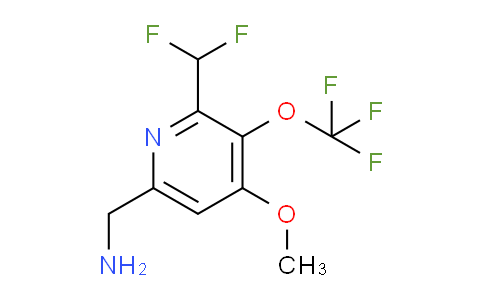 AM149529 | 1805137-01-2 | 6-(Aminomethyl)-2-(difluoromethyl)-4-methoxy-3-(trifluoromethoxy)pyridine